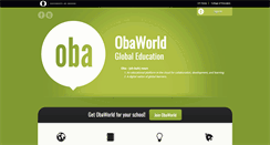 Desktop Screenshot of obaworld.net